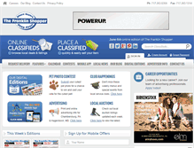 Tablet Screenshot of franklinshopper.com